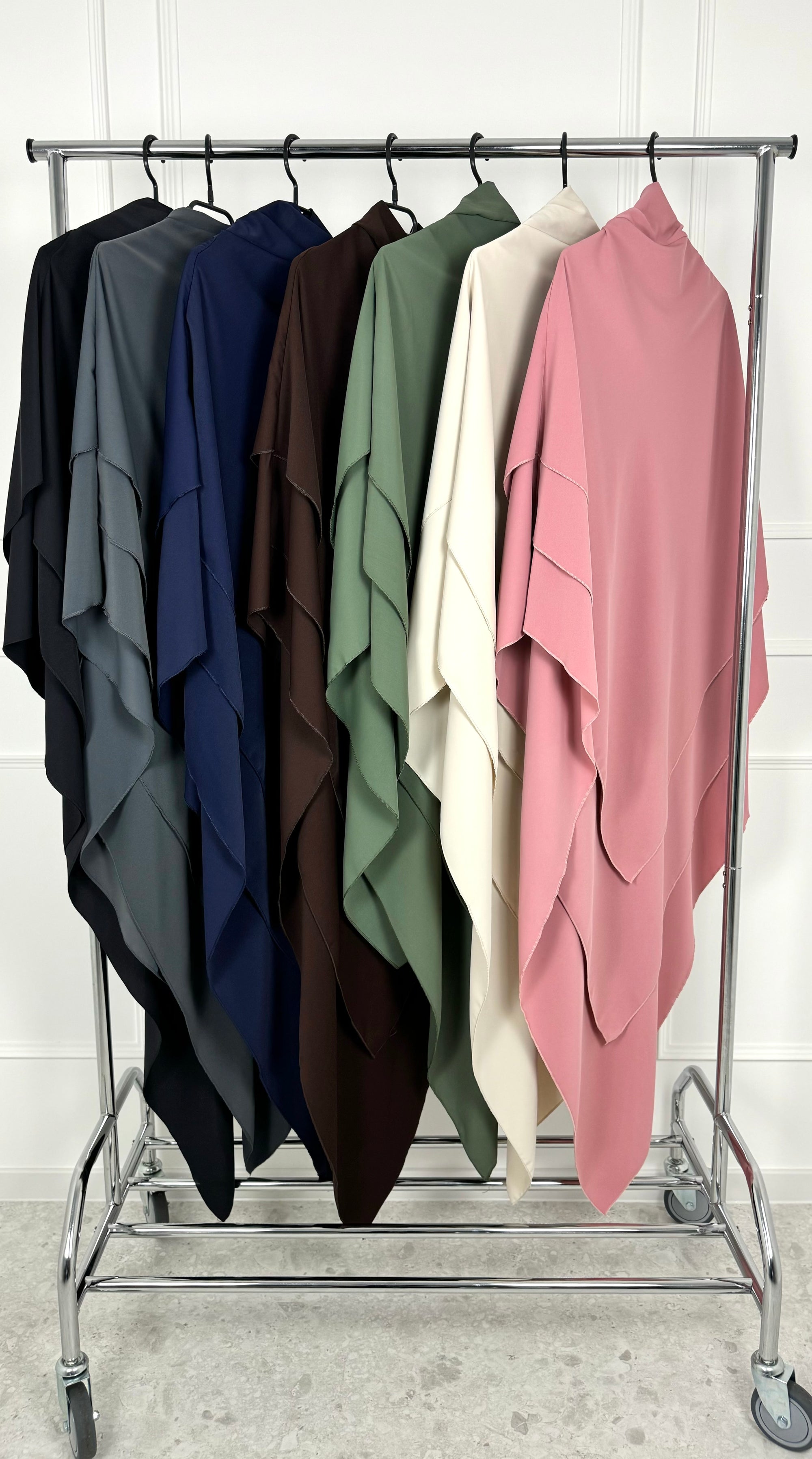 Khimar POLYESTER dreilagig